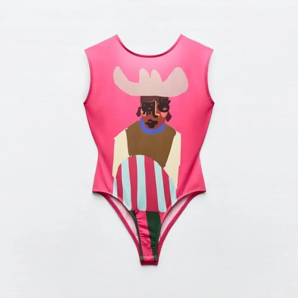 ZARA JUSTINE FRANCO BODYSUIT Size S, M, LNEW WITH TAG! - Picture 5 of 8